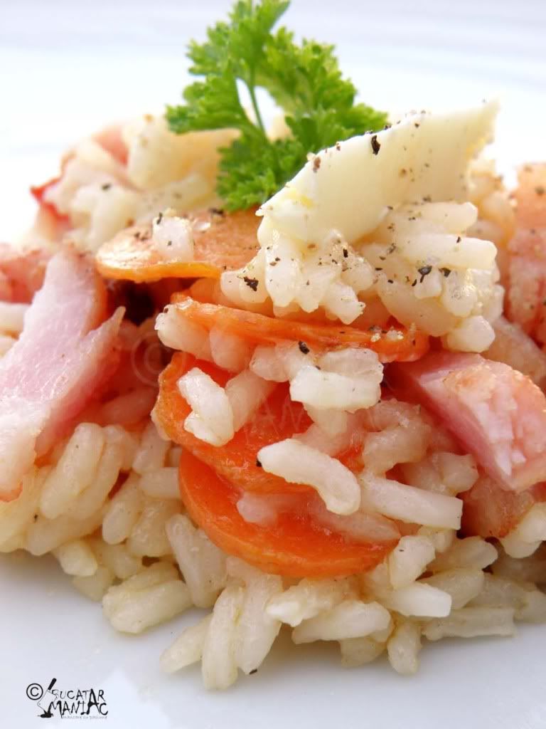 orez,legume,rizotto,bacon,sunca,orez ieftin