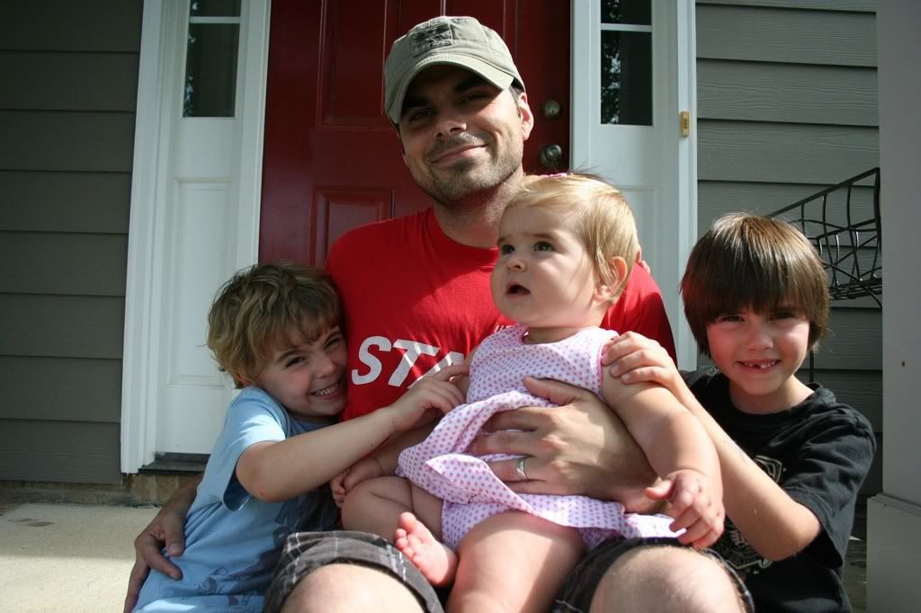 Logan, Adam, Lorelai and Aidan-Father's day 2011
