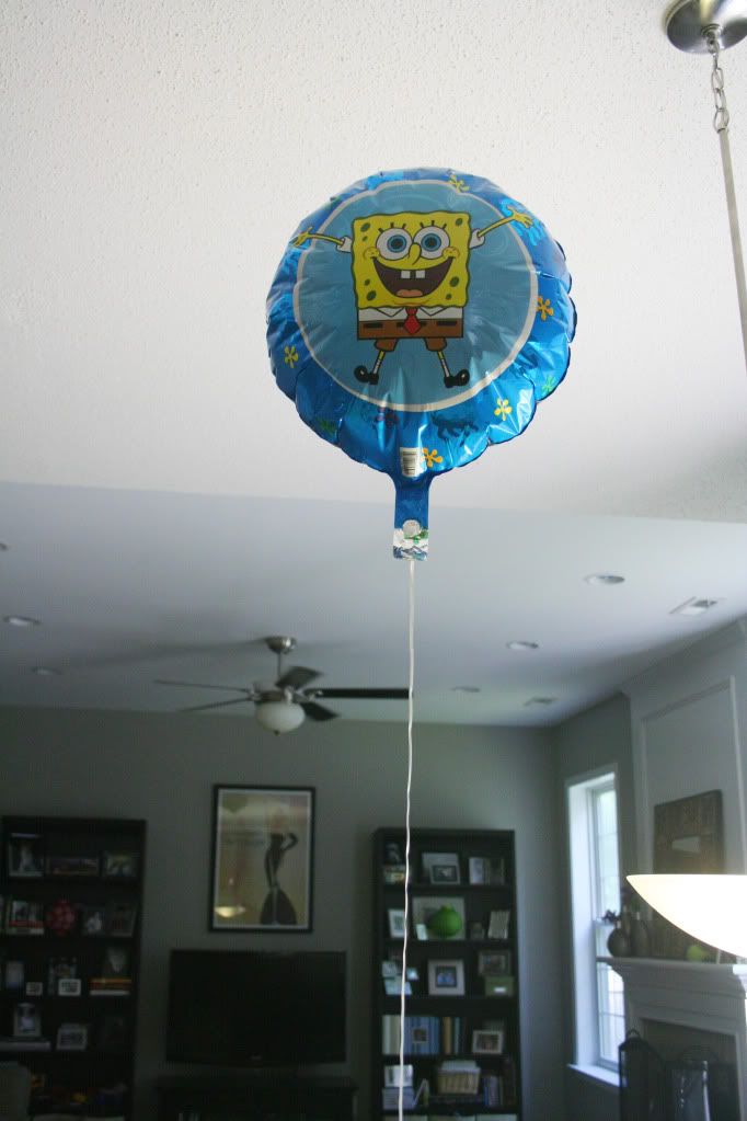 Spongebob balloon