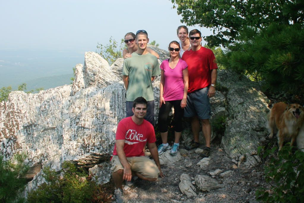 Group at top of Riprap trail