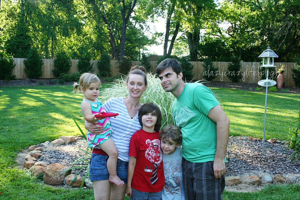 the fam on father's day