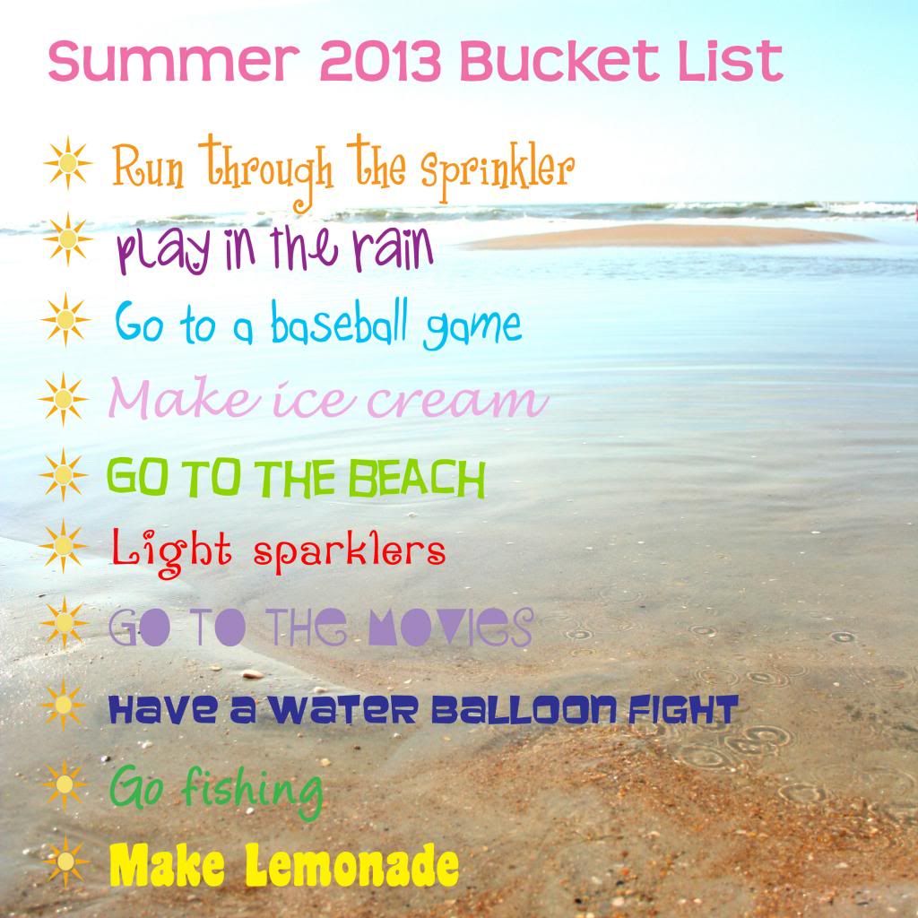 {alazycrazylife} summer bucket list