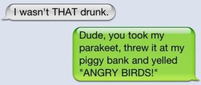 angry birds text