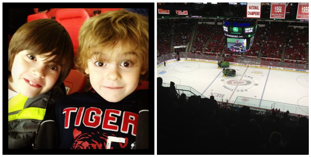 Hurricanes hockey game