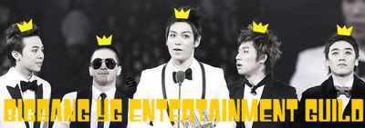 The Big Bang YG Entertainment Guild banner