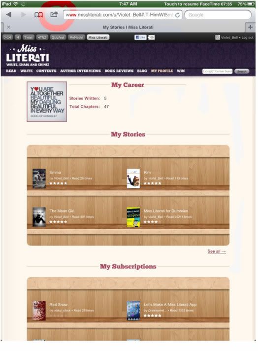 Miss Literati