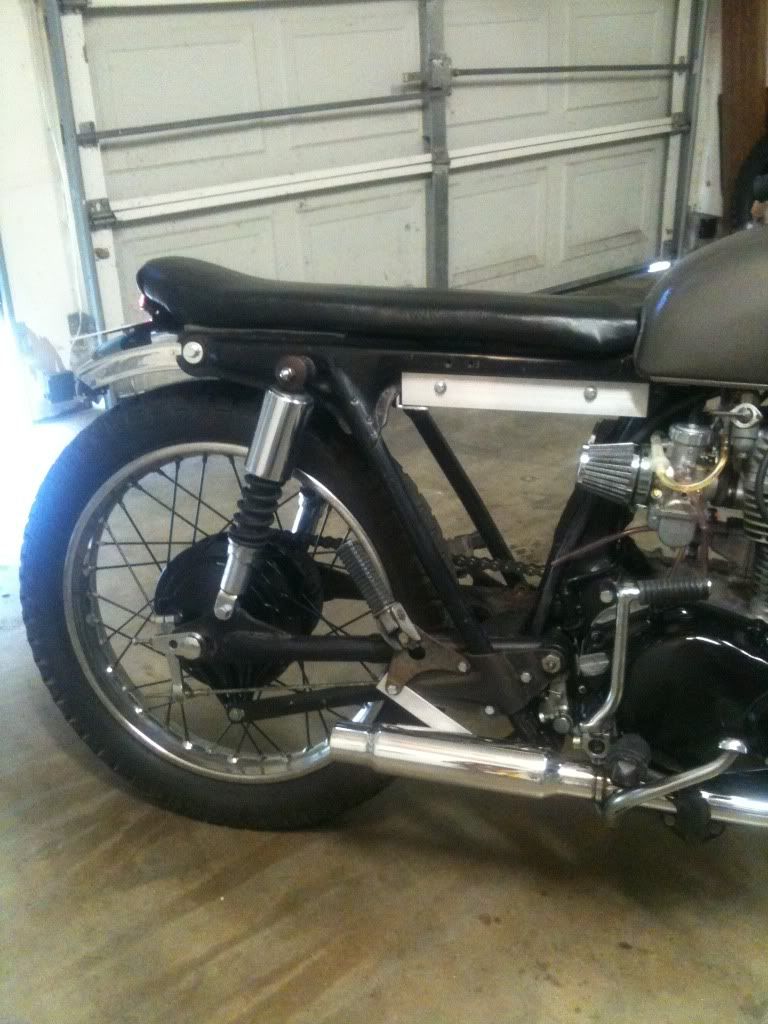 1970 Honda cb350 muffler #7