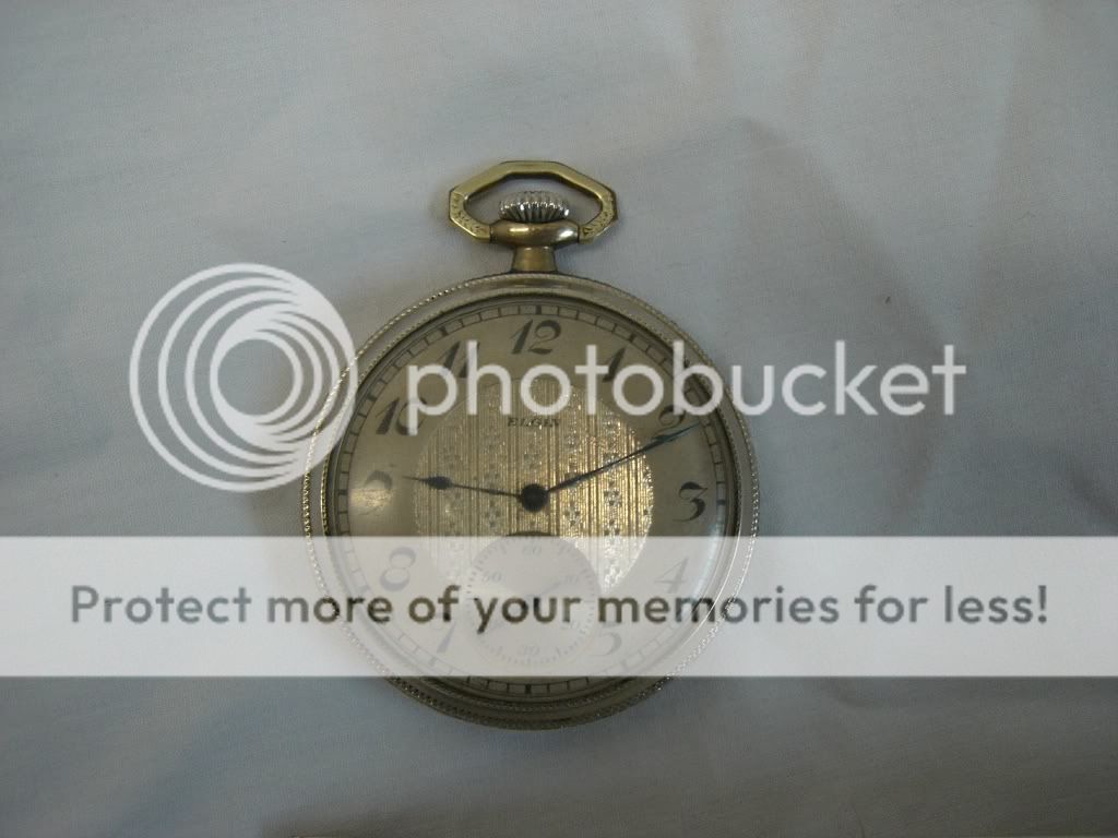 ELGIN POCKET WATCH 15 JEWEL CLOCK TIME KEEPER SIZE 125 1921  