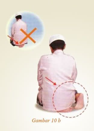 (Duduk tawarruk)