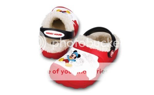 Crocs Snow Mickey Mammoth Blitzen Lined Clog Size Boys 10/Girls 11 