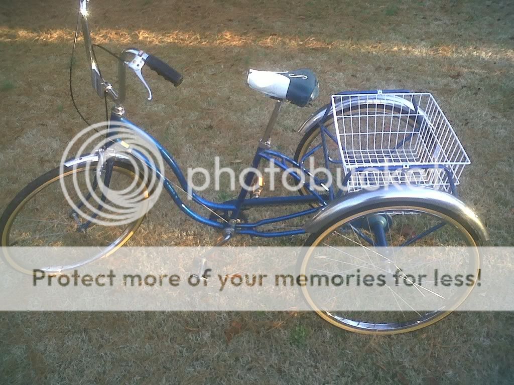 Restored 1977 Schwinn Town and Country Trike | Rat Rod Bikes