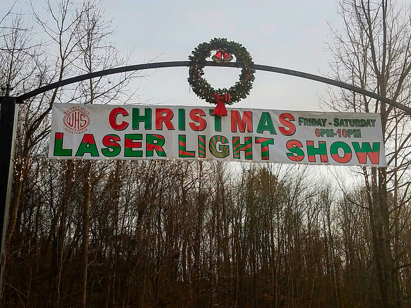 Waverly Hills Christmas Laser Light Show